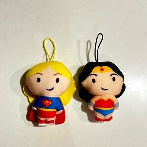McDonald’s 2021 DC Comics - Superwoman Wonderwoman Mini Plush set